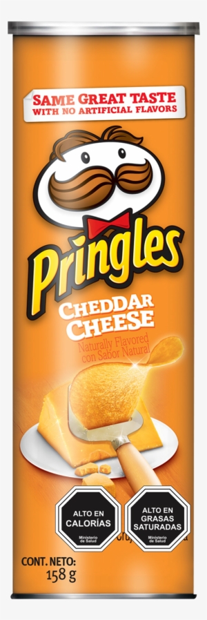 Papas Fritas Pringles Chesse, 158 G - Pringles Cheddar Cheese Potato Crisps