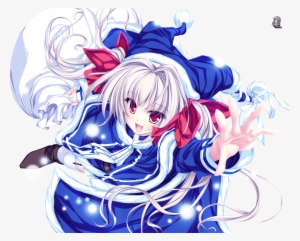 07 Dec 2010 - Anime Girl With White Hair And Red Eyes With Princess
