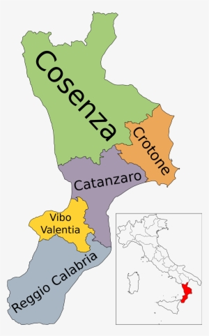 On Catanzaro Location The Italy Map - Map Calabria Region Italy