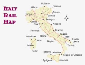 Italy Train Route Map And Guide To How To Ride The - Italy Train Route