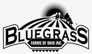 bluegrass farms of ohio logo - graphic design