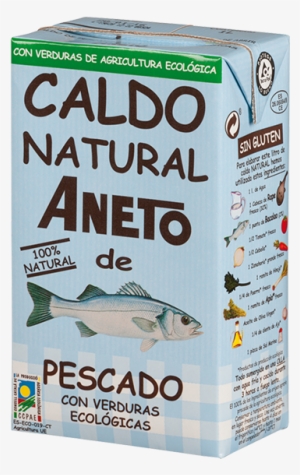 Caldo Natural De Pescado Con Verduras Ecológicas - Aneto Fish Broth With Vegetables Bio 1 L 1 L