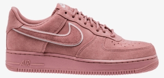 Air Force 1 '07 Lv8 Suede 'red Stardust' - Pink Suede Air Force Ones