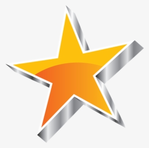 4 - - 3d Star Logo Vector