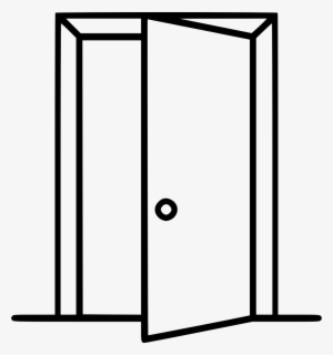 Door Doorway Open Comments - Icon