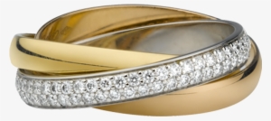 Cartier Mens Wedding Bands - Cartier Gold Band Ring With Diamonds