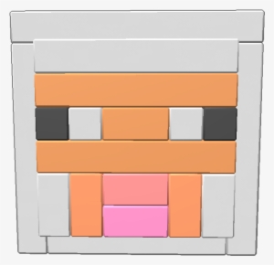 Minecraft Sheep Head Pixel Art - Eye Shadow
