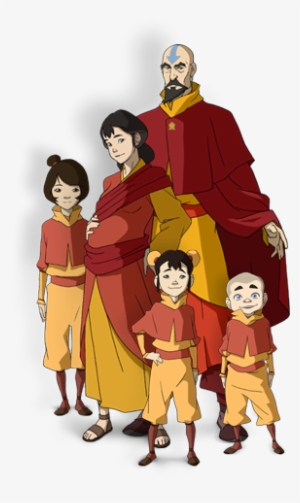 Tenzin Also Has A Family, Which Includes His Wife Pema - Legend Of Korra Tenzin's Family