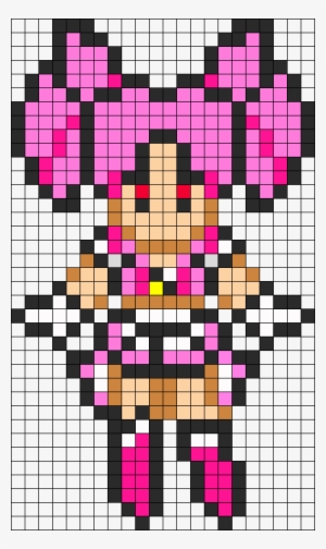Super Sailor Chibi Moon Perler Bead Pattern Could Be - Sailor Chibi Moon Pixel Art