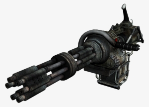 Gatling Guns, - Fallout Minigun Png
