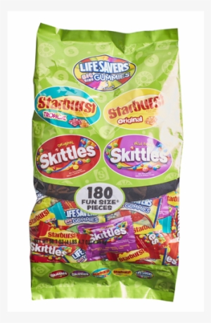 Wrigley® Candy Variety Bag - Starburst Skittles Life Savers Candy - 180 Count, 68.7