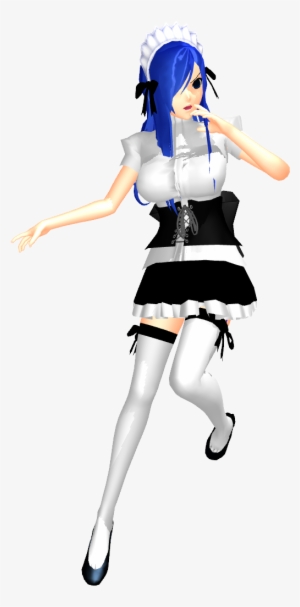 Mmd Ft Maid Juvia Dl By 2234083174 On Clipart Library - Maid