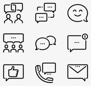 Message Bubbles - Design Icons