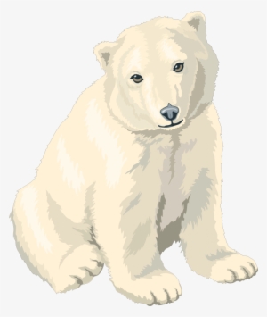 Polar Cub - Clip Art Polar Bear