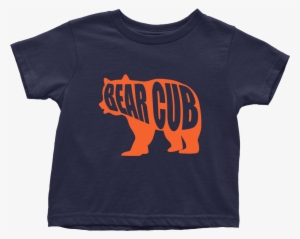 Orange Bear Cub Toddler T Shirt - Shirt