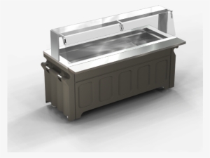 Refrigerated Salad, Condiment & Cold Food Or Beverage - Stainless Steel Salad Bar