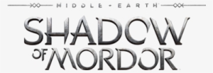 Shadow Of Mordor Logo - Middle Earth Shadow Of War Logo