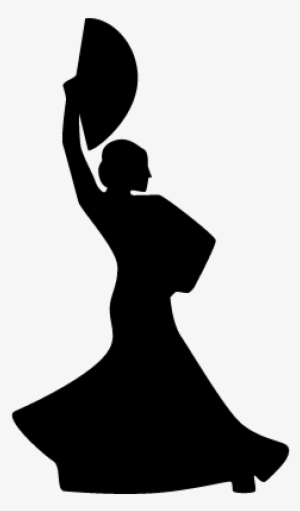 Flamenco Dancer Vector - Traditional Dance Vector Png