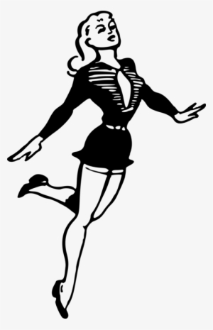 Dance Computer Icons Woman Drawing Female - Clip Art