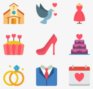 Wedding 50 Icons