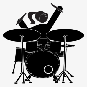 Drummer - Girl Drummer Clipart