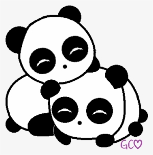 Chibi Pandas By Trollan-gurl22 On Clipart Library - Cute Panda Drawing Transparent