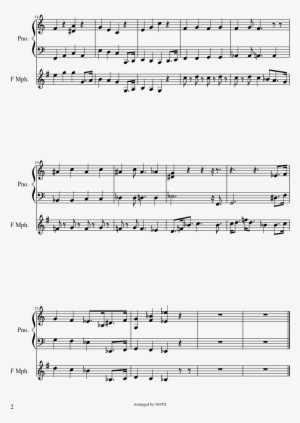 Toontown Theme Sheet Music Composed By 2 Of - Toontown Theme Song Piano Sheet