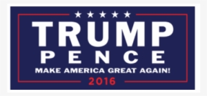 Donald Trump Mike Pence Bumper Sticker Set