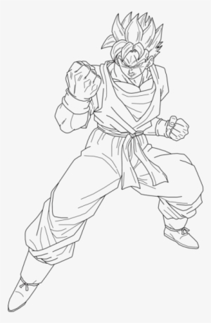 Future Gohan Coloring Page Transparent Png 464x600 Free