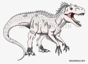 Deathghost Age - Jurassic World Indominus Rex Coloring Pages