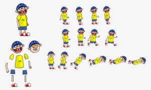 Make You The Sprite Sheet Of 2d Model - Cartoon