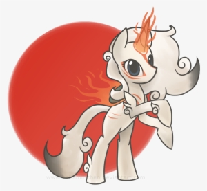M Ōkami Rainbow Dash Rarity Applejack Pony Red Cartoon - My Little Pony Okami