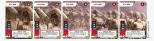 Battle Droid 5 Card Panaramic Promo Set - Star Wars Destiny Droid
