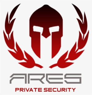 Ares Private Security - Shield Vector Black And White