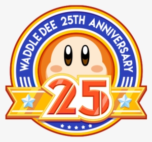 The Kirby Twitter Account Is Getting In The April Fools' - Kirby 25th Anniversary Logo
