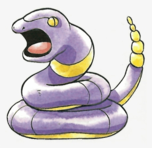 #ekans From The Official Artwork Set For #pokemon Red - Pokemon Red Y Blue Ekans