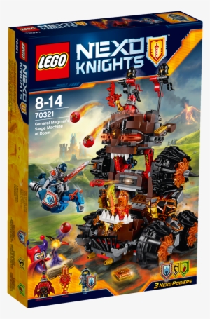Lego - Nexo Knights - 70321 General Magmar's Siege