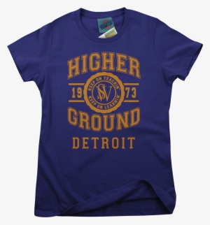 Stevie Wonder Inspired Higher Ground T-shirt - Active Shirt