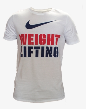 Nike Weightlifting Shirt - Weight Lifting The Word