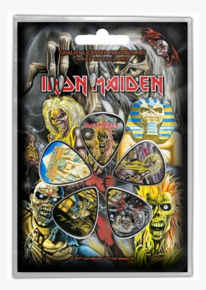 Razamataz Iron Maiden Early Albums Plectrums 5-pack