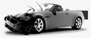 Car Insurance - Crashed Car No Background