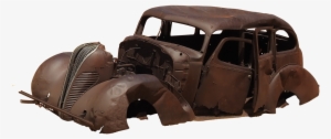 Auto Wreck Car Age - Rusty Of Car Transparent