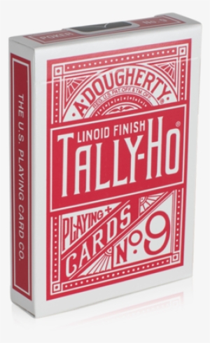tally ho fan blue back playing cards