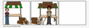 Artisinal Firewood - Cartoon
