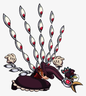 Click To Expand - Skullgirls Peacock Argus Agony Gif