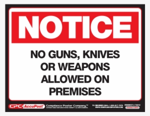 No Weapons Poster