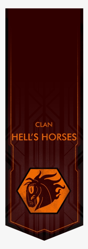 Clan Hell's Horses Banner - Graphic Design
