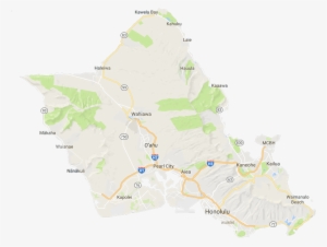 Oahu Map