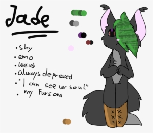 Jade Ish A Fursona - Animal Jam Clans