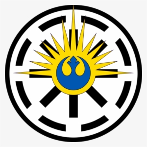 A Combination Of Both Old And New Republic Logos Starwars - Star Wars Clone Logo